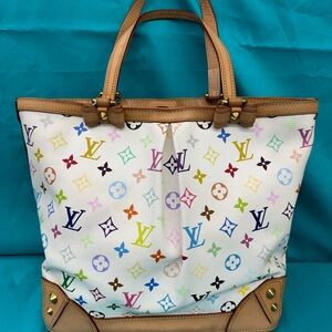 Louis Vuitton Multicolor Monogram Tote